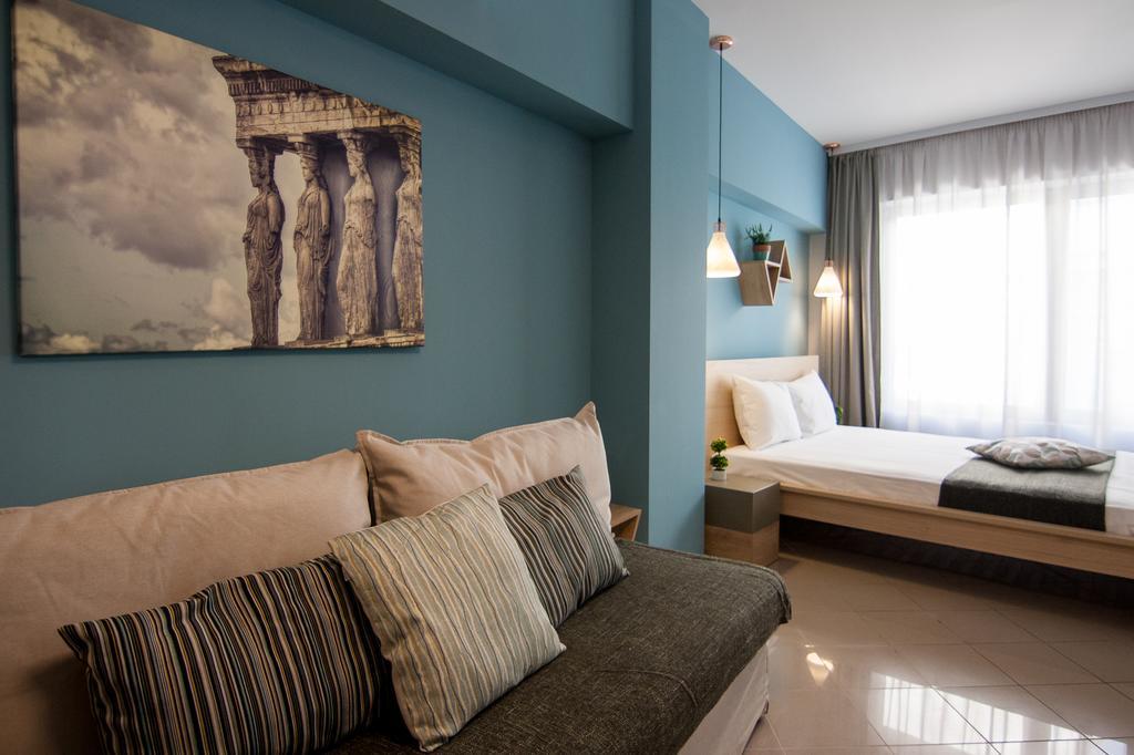 Dynasta Central Suites Athene Buitenkant foto