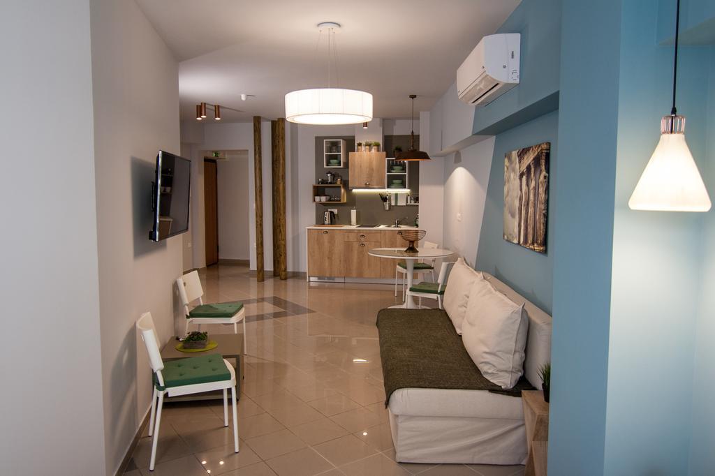 Dynasta Central Suites Athene Buitenkant foto