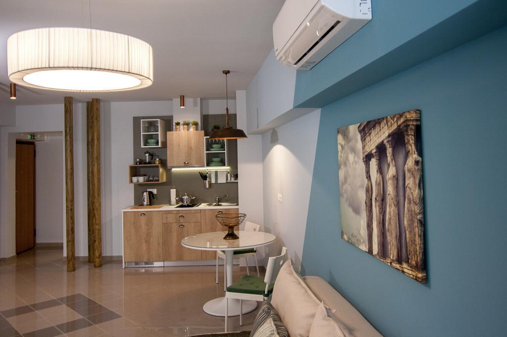 Dynasta Central Suites Athene Buitenkant foto
