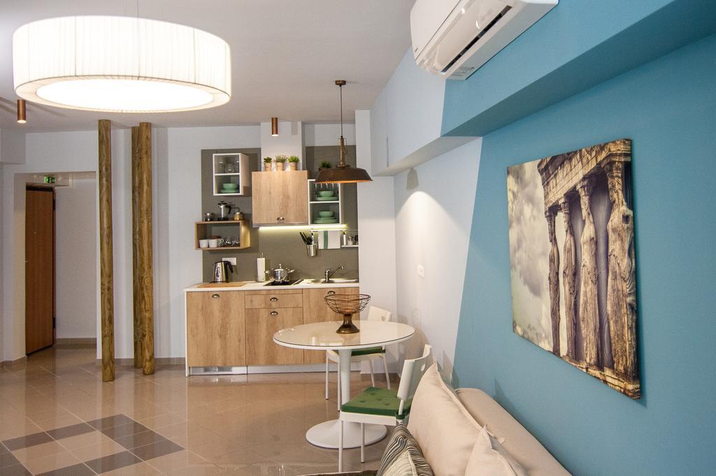 Dynasta Central Suites Athene Buitenkant foto