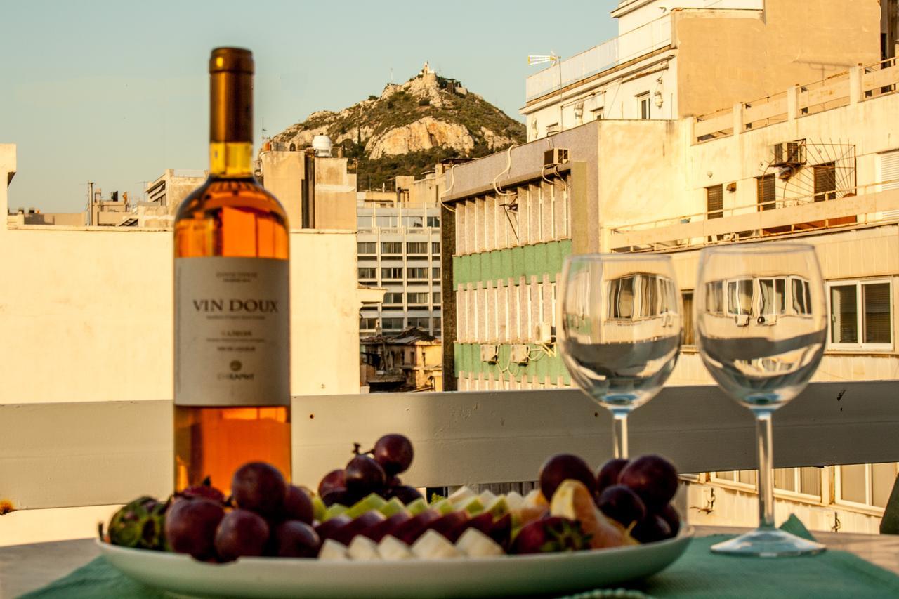 Dynasta Central Suites Athene Buitenkant foto